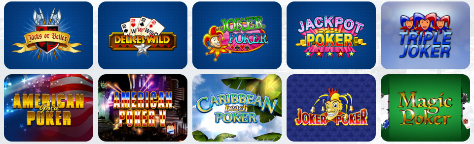 Video Poker CASOMBIE CASINO